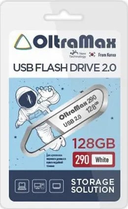 

USB Flash OltraMax 290 128GB (белый)