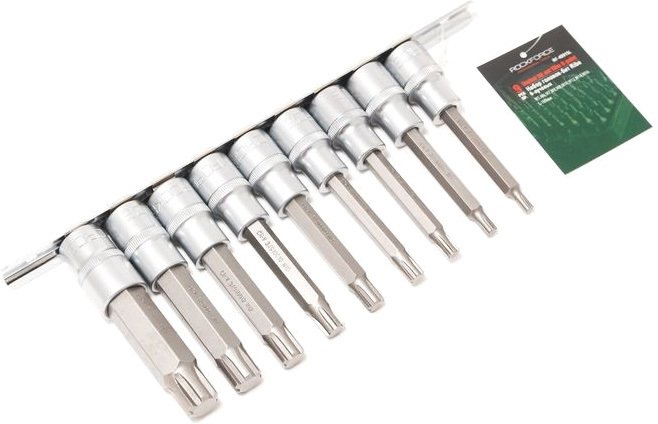 

Набор головок слесарных RockForce RF-40915L (9 предметов)