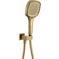 Душевая система  Grocenberg GB5040 с термостатом (золото матовый)