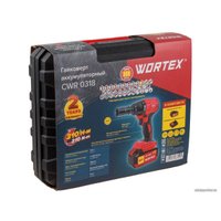 Гайковерт Wortex CWR 0318 0329229 (с 1-м АКБ, кейс, оснастка)