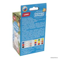 Набор для рисования Lori 3D Art. Роспись елочных игрушек. Дед Мороз и колокольчик Ир-011