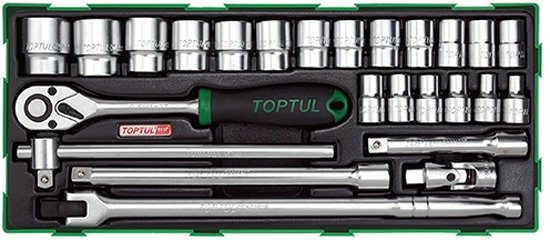 

Универсальный набор инструментов Toptul GTB2504 (25 предметов)