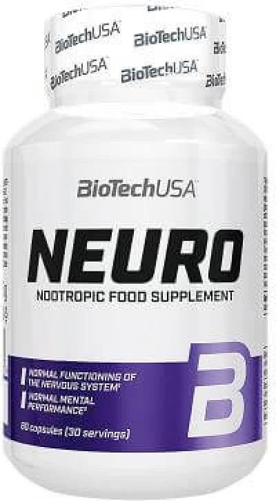 

Витамины, минералы BioTech USA Neuro (60 капсул)