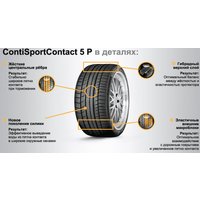 Летние шины Continental ContiSportContact 5P 255/40ZR20 101Y