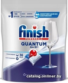 Таблетки для посудомоечной машины Finish Powerball Quantum (36 шт)