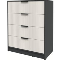 Комод Интерлиния Концепт Лайн КТ-К80 (антрацит/кашемир)