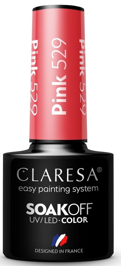 

Гель-лак Claresa Hybrid Pink 529 5 мл