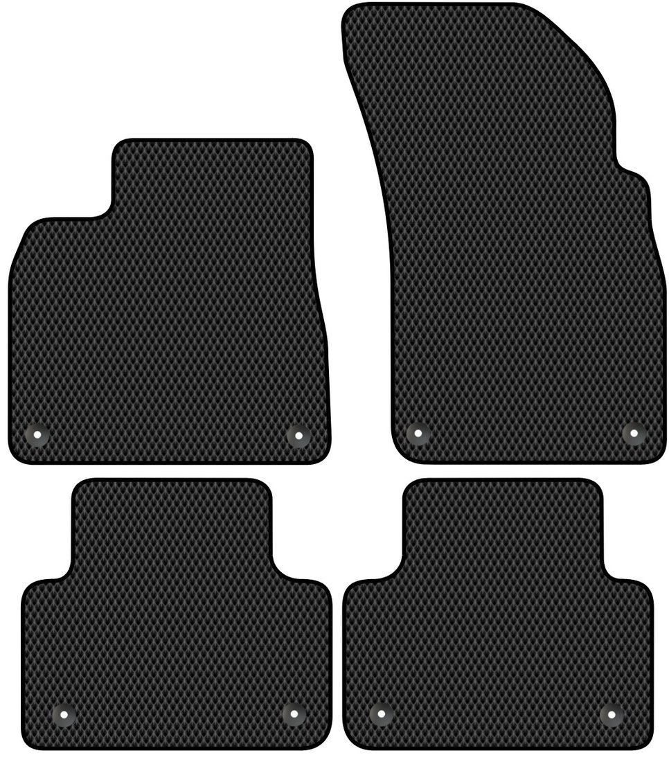 

Комплект ковриков для авто Alicosta Bentley Bentayga I (suv / SUV) 2016 - Н.В. (черный, ромб)