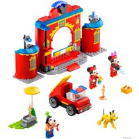 Конструктор LEGO Disney 10776 Пожарная часть и машина Микки и его друзей