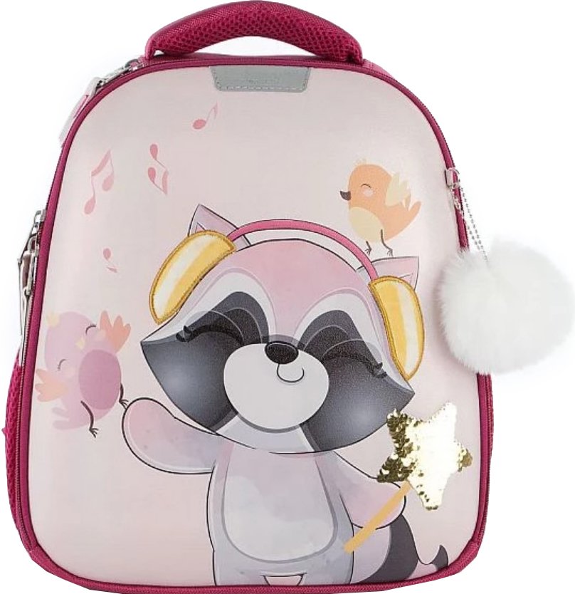 

Школьный рюкзак Ecotope Kids Енот 057-540Y-16-CLR