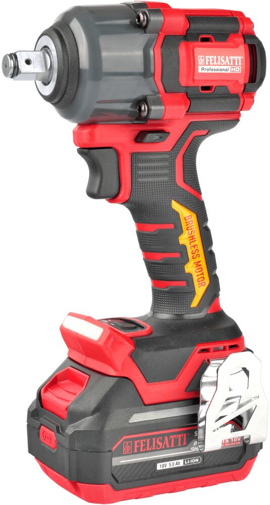 

Гайковерт Felisatti FT1618 (с 2-мя АКБ, кейс)