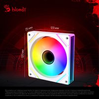 Вентилятор для корпуса A4Tech Bloody BD-CF120ARGB2-WH в Гродно