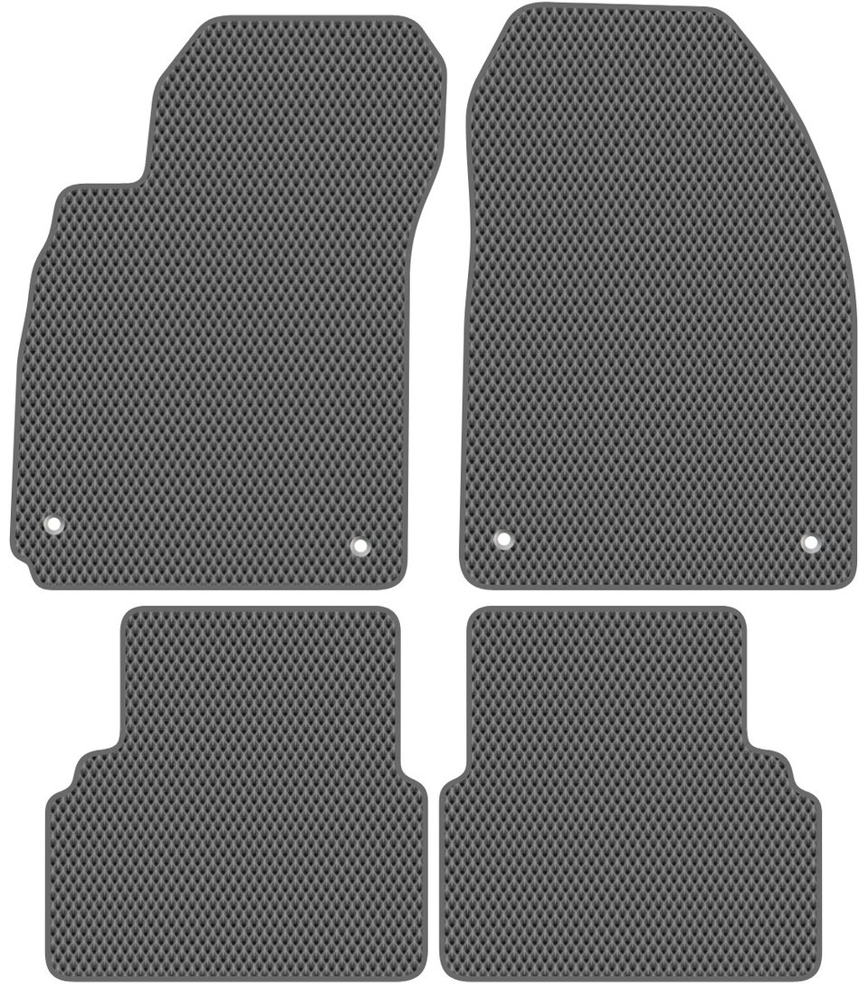 

Комплект ковриков для авто Alicosta Saab 9.3 (кабриолет, универсал, седан) 2002 - 2011 (серый, ромб)