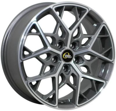

Литые диски Cross Street CR-20 17x7" 5x114.3мм DIA 54.1мм ET 45мм GMF