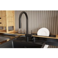 Дозатор для моющего средства Omoikiri OM-05 GM (вороненая сталь)