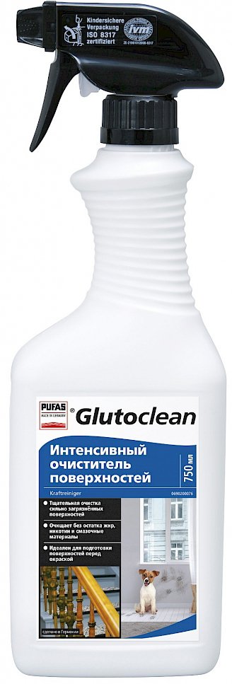 

Glutoclean Интенсивный очиститель поверхностей 750мл