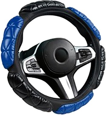 

Оплетка на руль CarFashion Balloon M 31648 (черный/синий)