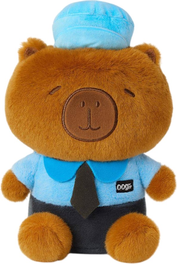 Классическая игрушка ILikeGift Капибара-полицейский 109-34