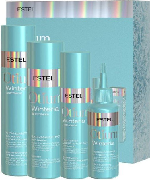 

Набор средств Estel Professional Otium Winteria (шампунь 250мл + бальзам 200мл + спрей 200мл + пилинг 125мл)