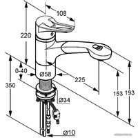 Смеситель Kludi MX [399418262]