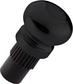 Заглушка для рейлинга Lemax ретро 16 мм (черный)