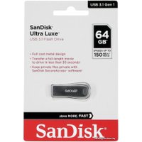 USB Flash SanDisk Ultra Luxe USB 3.1 64GB SDCZ74-064G-G46