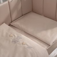 Детский комплект постельного белья Perina Teddy Sateen Collection ТДСК6-01.12 (песочный)