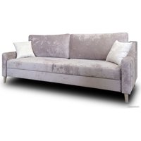 Диван Nord Star Кенугард Краш (велюр, бежевый) в Гомеле