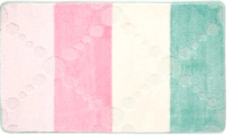 

Коврик для ванной Bombini Silver SLV202016 (розовый)