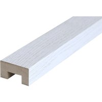Интерьерная рейка Albico 2800x40x22 (дуб белый)