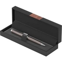 Ручка шариковая Galant 144176 (корпус оружейный металл/детали серебристый)