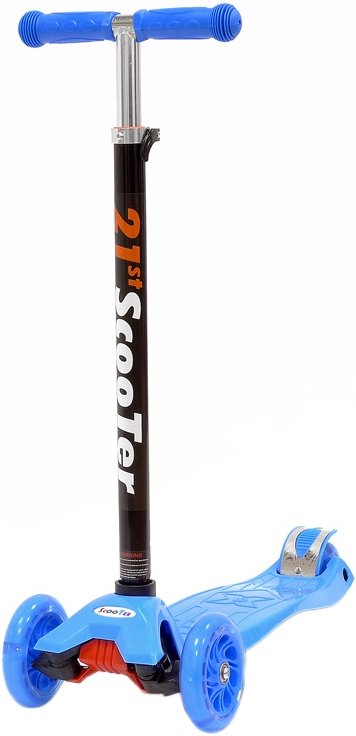 

Трехколесный самокат 21st Scooter SKL-07L (голубой)