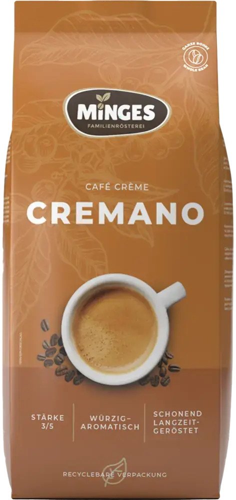 Кофе Minges Cafe Cremano зерновой 1 кг