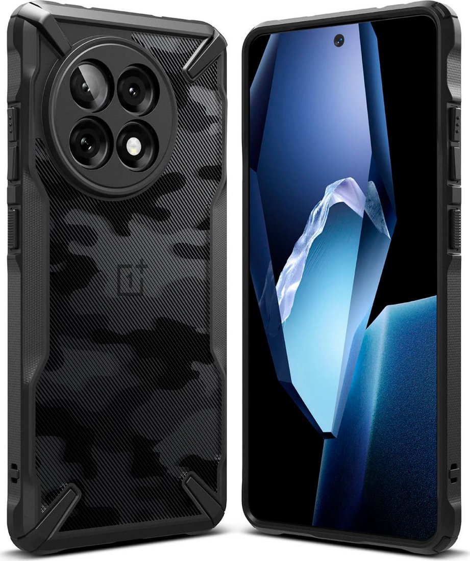 Чехол для телефона Ringke Fusion X для Oneplus 13R Camo Black