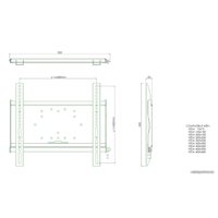 Кронштейн для телевизора iiyama MD 052B1000