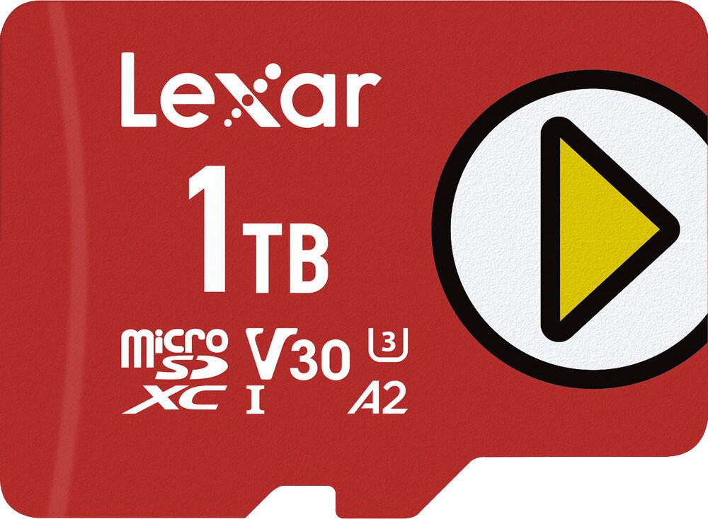 

Карта памяти Lexar Play microSDXC LMSPLAY001T-BNNNG 1TB