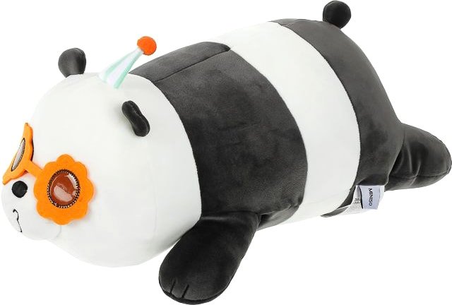 

Классическая игрушка Miniso We Bare Bears. Панда в очках (38 см)