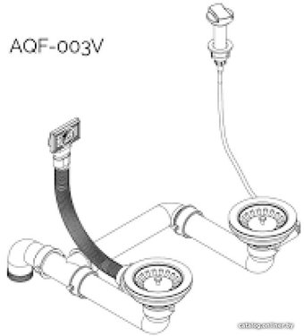 Донный клапан Aquasanita AQF 003