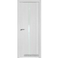 Межкомнатная дверь ProfilDoors 2.04XN L 40x200 (монблан, стекло lacobel белый лак)