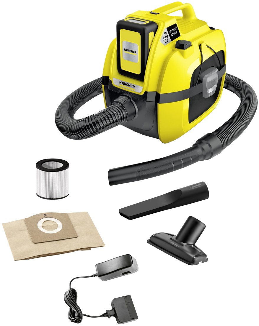 

Пылесос Karcher WD 1 Compact Battery Set 1.198-301.0