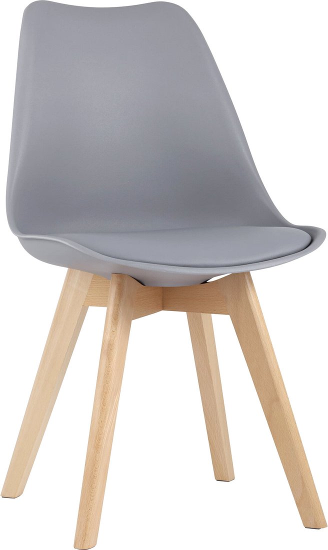 

Стул Stool Group Frankfurt New Y863 (серый/деревянные ножки)