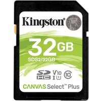 Карта памяти Kingston Canvas Select Plus SDHC 32GB