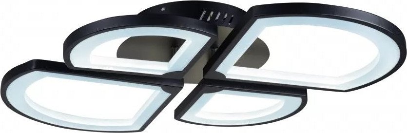 

Припотолочная люстра iLedex River X024-4 (черный)