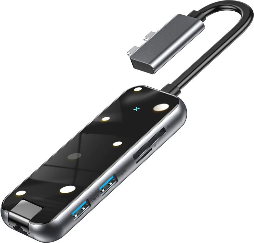 

Док-станция Baseus Multifunctional Hub Adapter CAHUB-FZ0G