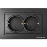 Розетка Bylectrica Уют РС16-348 (графит)