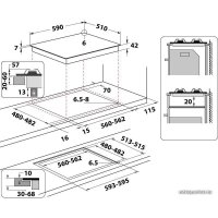 Варочная панель Whirlpool GOFL 629/WH