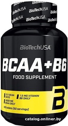 Комплекс BioTech USA BCAA+B6 (100 капсул)