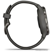 Умные часы Garmin Venu 2S (сланцевая нержавеющая сталь/черный)