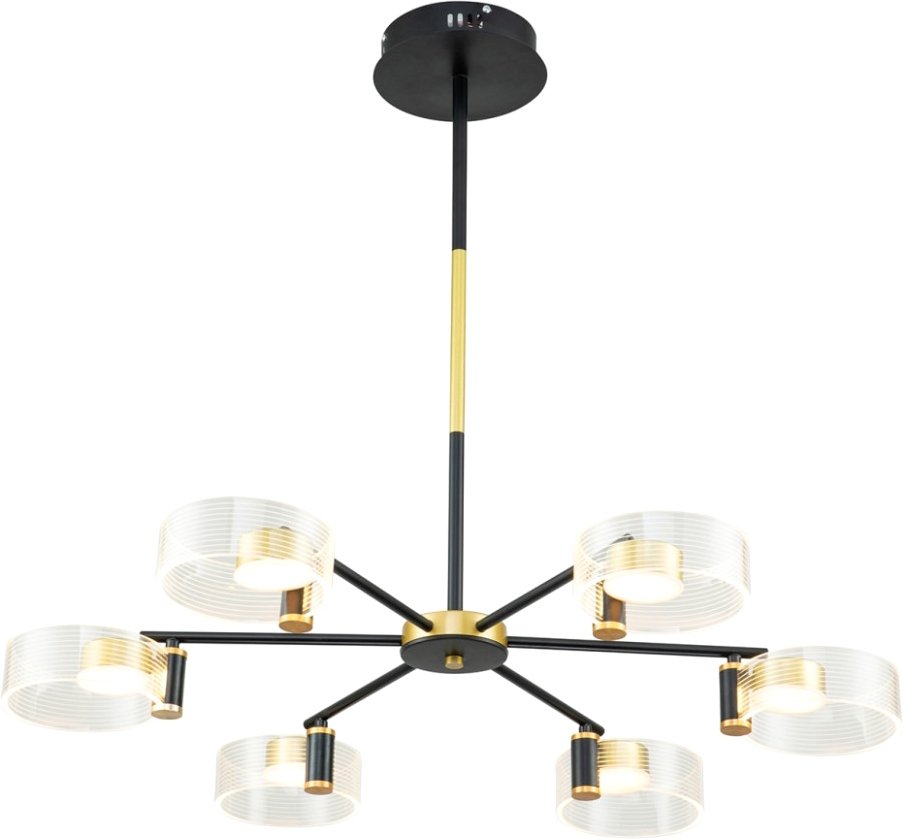 

Подвесная люстра Escada Cloud 10226/6 LED*103W Gold/black