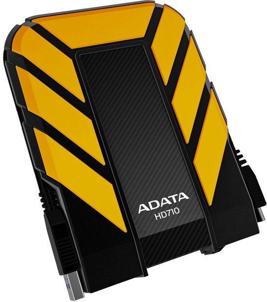 

Внешний накопитель ADATA DashDrive Durable HD710 2TB Yellow (AHD710-2TU3-CYL)